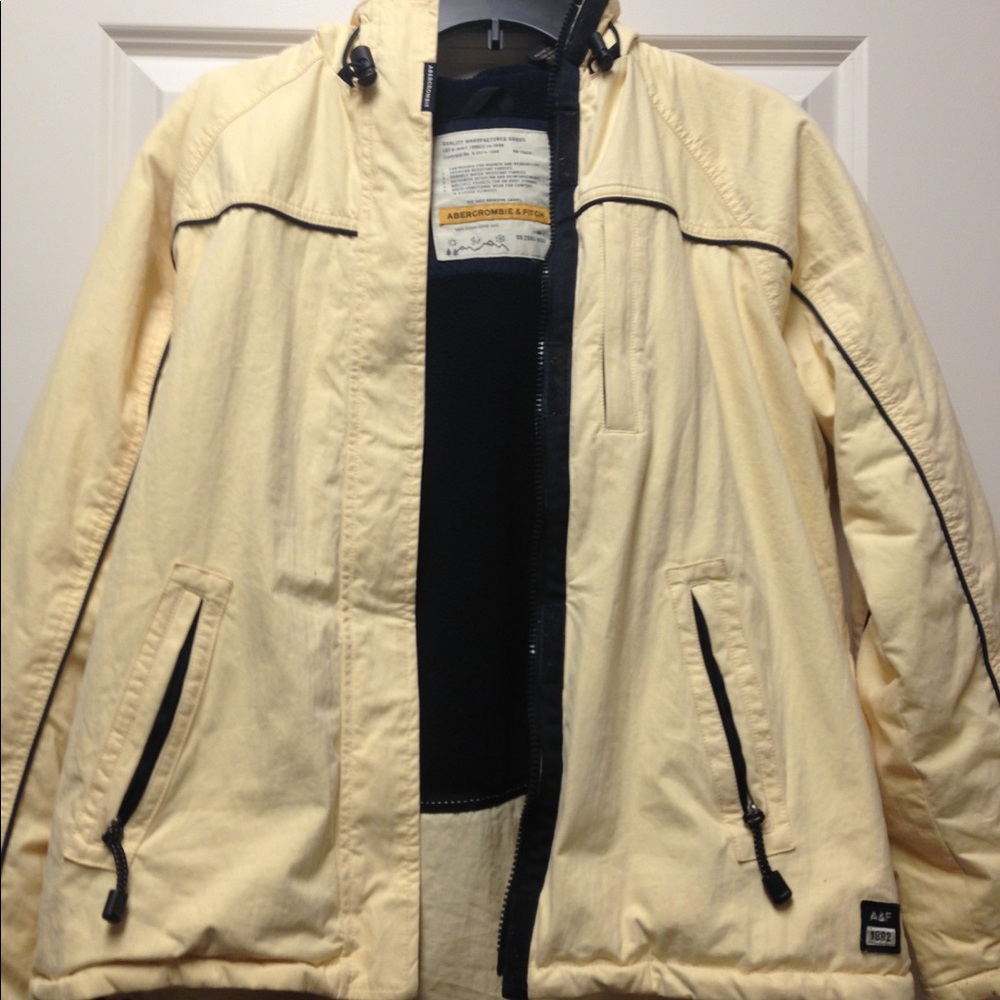Abercrombie & Fitch fleece lined winter jacket S